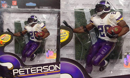 NFL ObY ʔ  NFL Sports Picks Series 34 #28 Adrian Peterson Minnesota Vikings