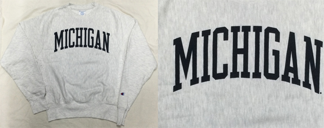 ~VK E@Y ObY `sI o[XEB[u g[i[ Michigan Wolverines Champion Reverse Weave Sweatshirt