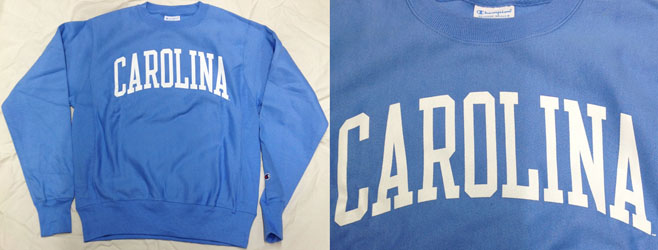 m[XJCi ^[q[Y ObY `sI o[XEB[u g[i[ North Carolina Tar Heels Champion Reverse Weave Sweatshirt